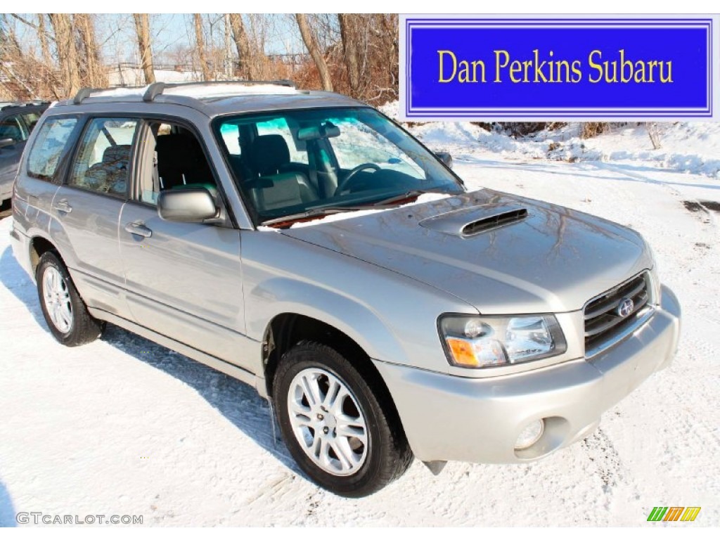 Platinum Silver Metallic Subaru Forester
