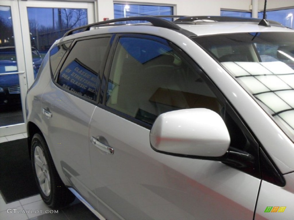 2007 Murano SL AWD - Brilliant Silver Metallic / Charcoal photo #9