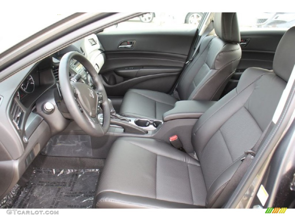 Ebony Interior 2014 Acura ILX 2.0L Technology Photo #89115665