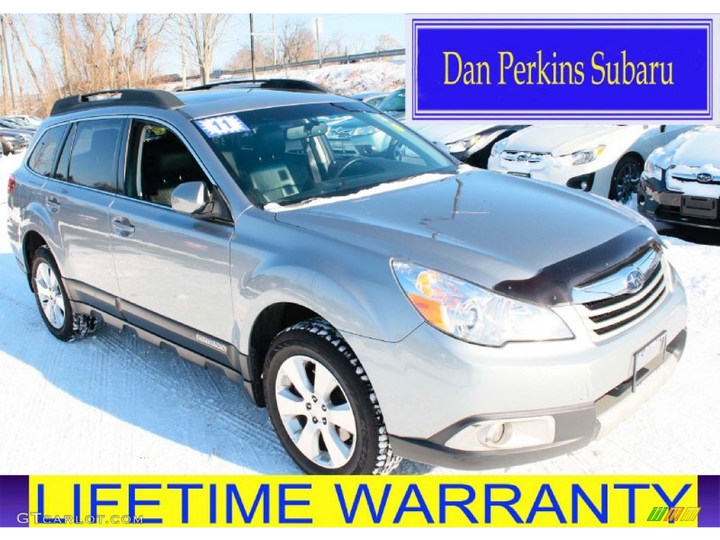 2011 Outback 3.6R Limited Wagon - Graphite Gray Metallic / Off Black photo #1