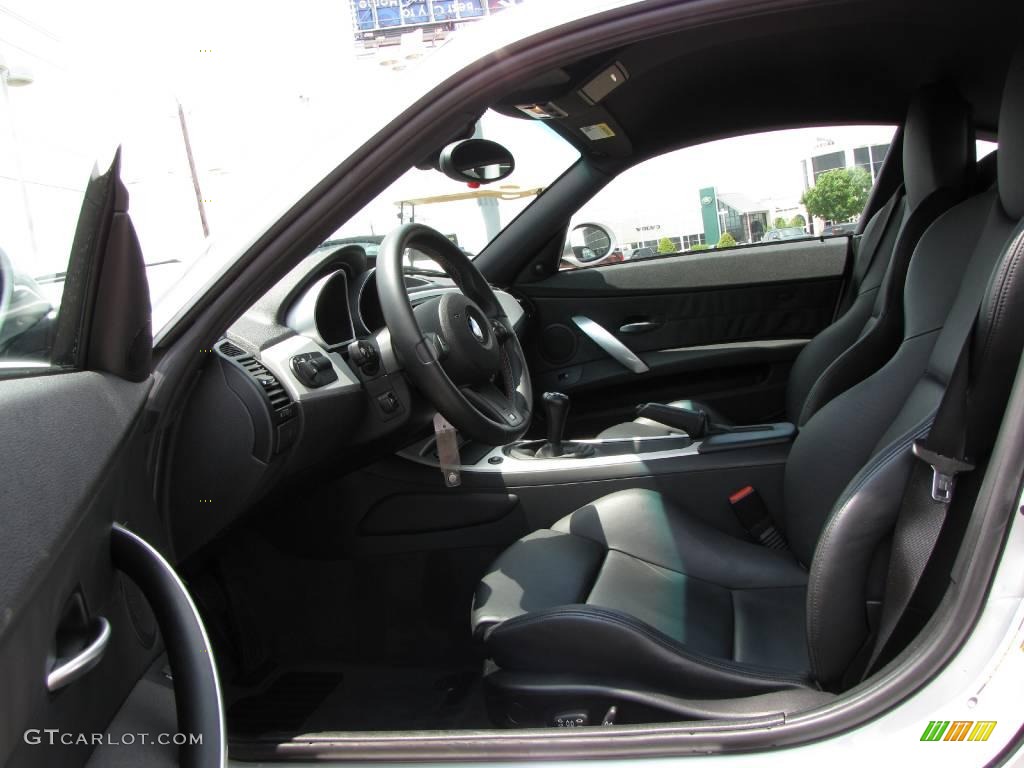 2007 M Coupe - Titanium Silver Metallic / Black photo #17