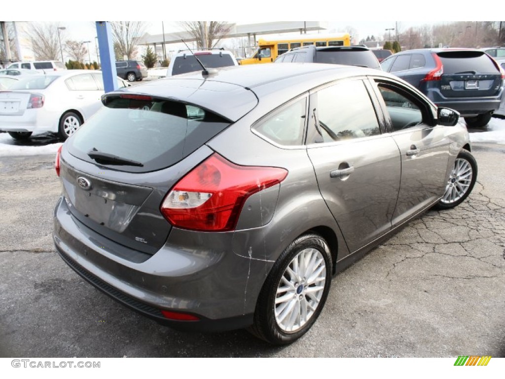 2012 Focus SEL 5-Door - Sterling Grey Metallic / Charcoal Black photo #7