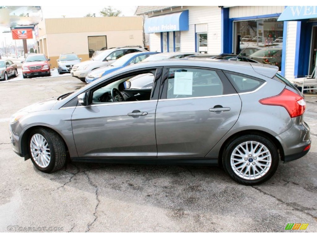 2012 Focus SEL 5-Door - Sterling Grey Metallic / Charcoal Black photo #11