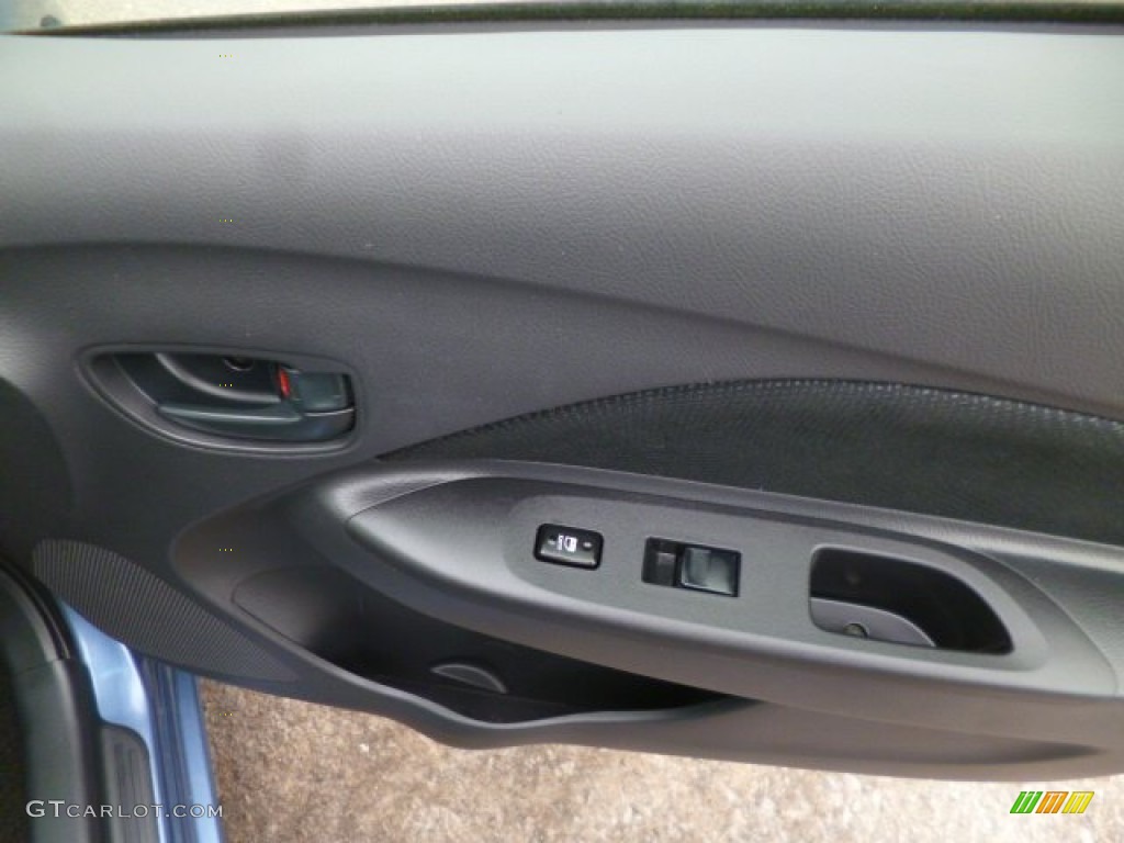 2012 Yaris Sedan - Pacific Blue Metallic / Dark Gray photo #11