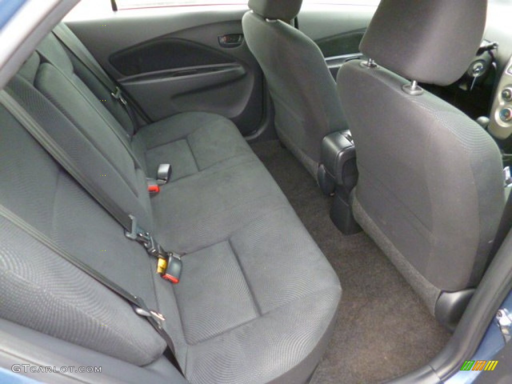 2012 Yaris Sedan - Pacific Blue Metallic / Dark Gray photo #12