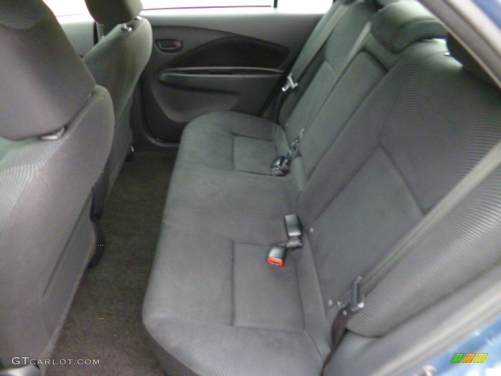 2012 Yaris Sedan - Pacific Blue Metallic / Dark Gray photo #13