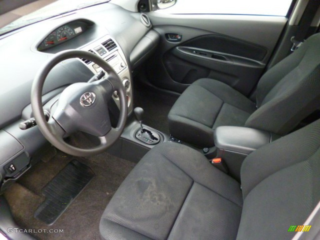 2012 Yaris Sedan - Pacific Blue Metallic / Dark Gray photo #16