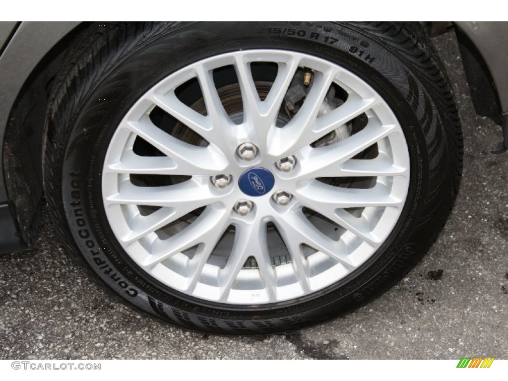 2012 Focus SEL 5-Door - Sterling Grey Metallic / Charcoal Black photo #23