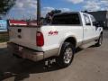 Oxford White - F250 Super Duty King Ranch Crew Cab 4x4 Photo No. 6