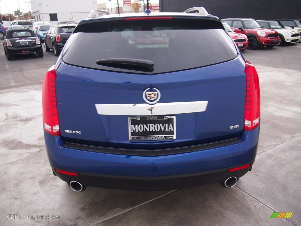 2012 SRX FWD - Xenon Blue Metallic / Ebony/Ebony photo #10