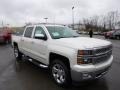 White Diamond Tricoat - Silverado 1500 LTZ Crew Cab 4x4 Photo No. 3