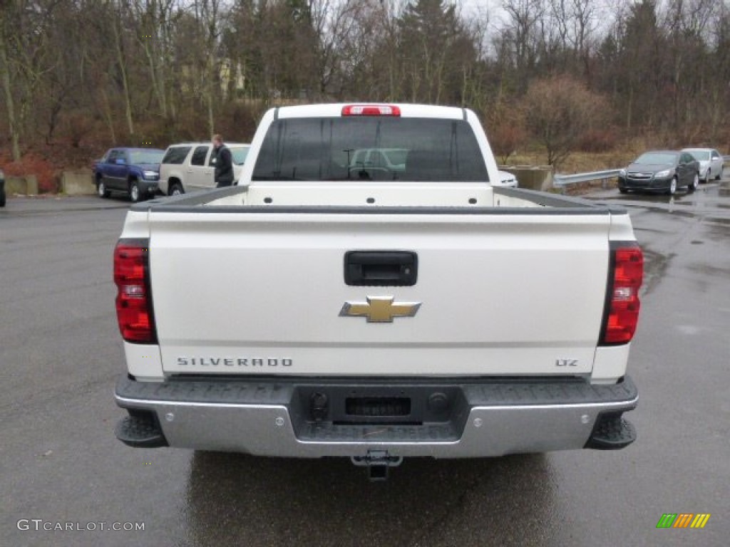 2014 Silverado 1500 LTZ Crew Cab 4x4 - White Diamond Tricoat / Jet Black photo #6