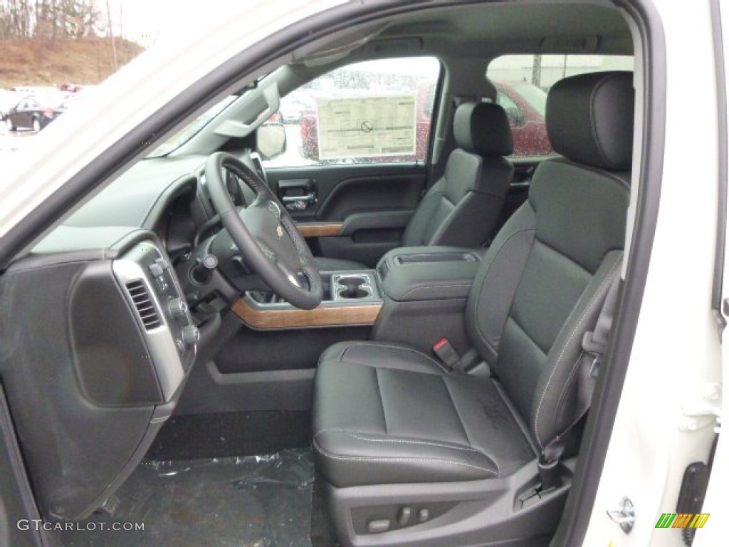 2014 Silverado 1500 LTZ Crew Cab 4x4 - White Diamond Tricoat / Jet Black photo #10