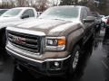 2014 Bronze Alloy Metallic GMC Sierra 1500 SLE Double Cab 4x4  photo #1