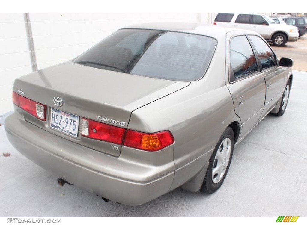 2001 Camry LE V6 - Graphite Gray Pearl / Gray photo #2