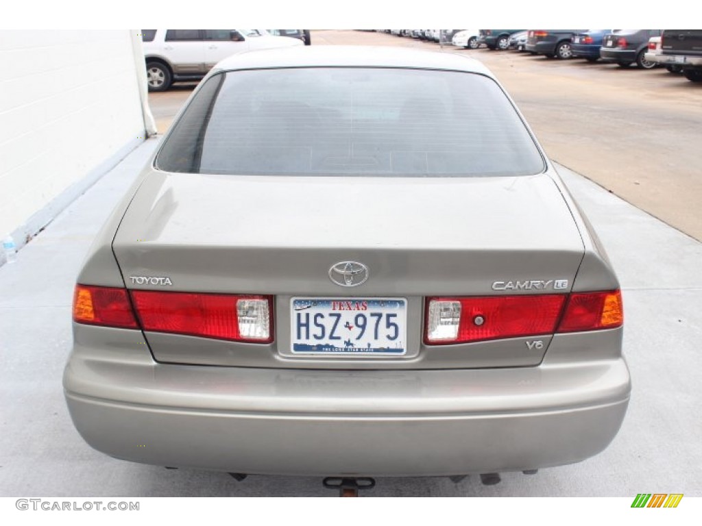 2001 Camry LE V6 - Graphite Gray Pearl / Gray photo #3