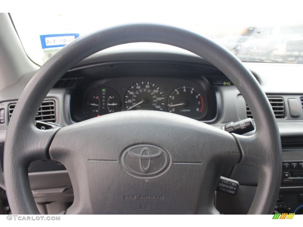 2001 Camry LE V6 - Graphite Gray Pearl / Gray photo #9