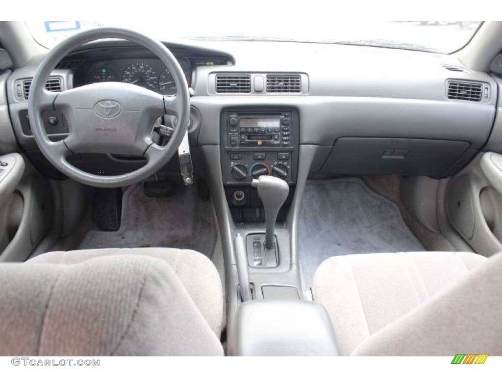 2001 Camry LE V6 - Graphite Gray Pearl / Gray photo #11