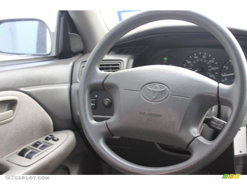 2001 Camry LE V6 - Graphite Gray Pearl / Gray photo #12