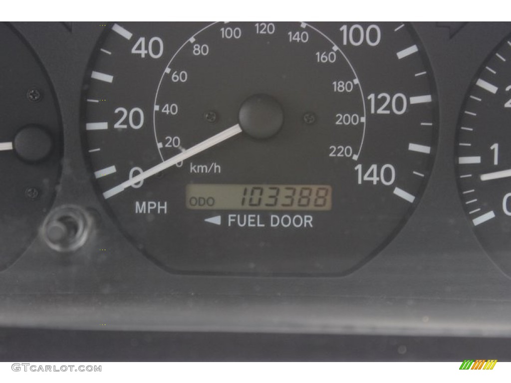 2001 Camry LE V6 - Graphite Gray Pearl / Gray photo #16