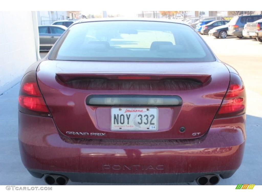 2004 Grand Prix GT Sedan - Sport Red Metallic / Dark Pewter photo #2