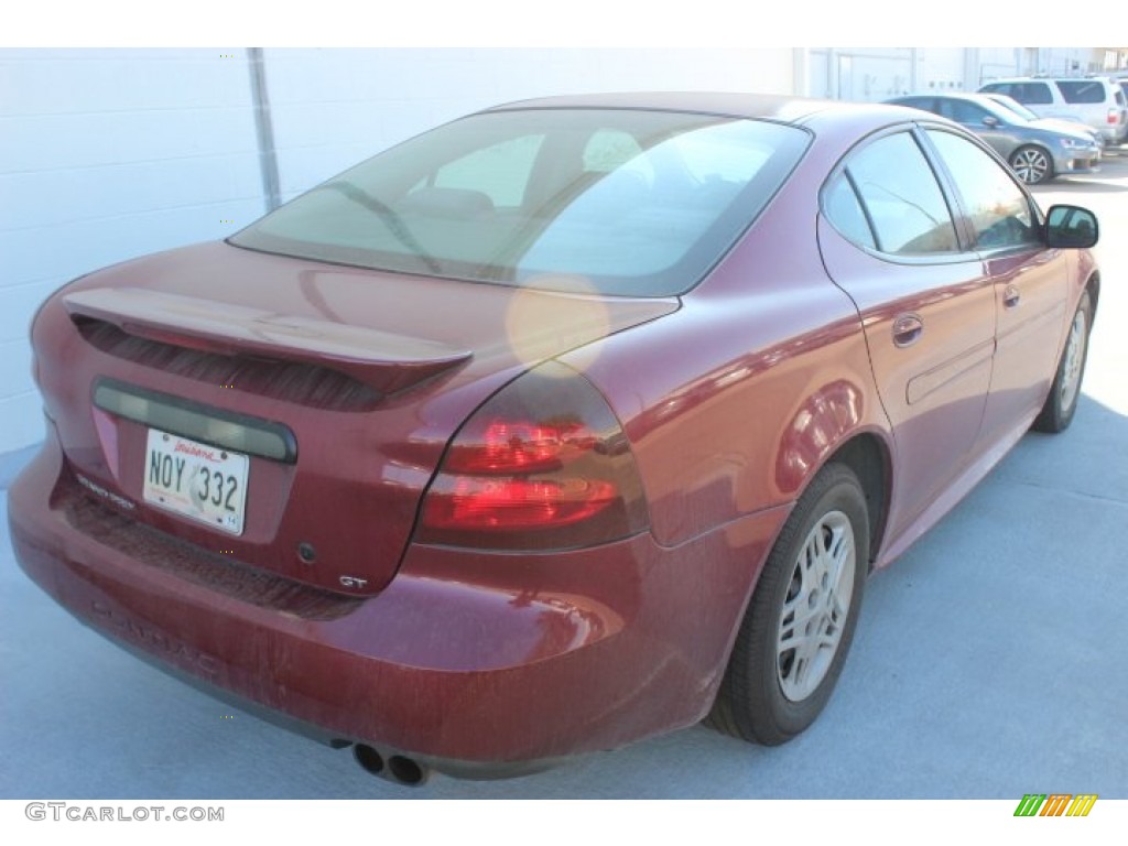 2004 Grand Prix GT Sedan - Sport Red Metallic / Dark Pewter photo #3