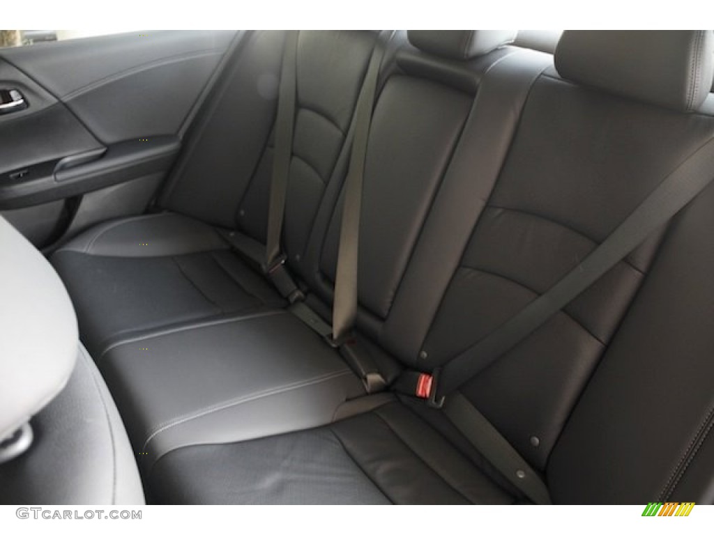 2014 Accord Touring Sedan - Alabaster Silver Metallic / Black photo #14