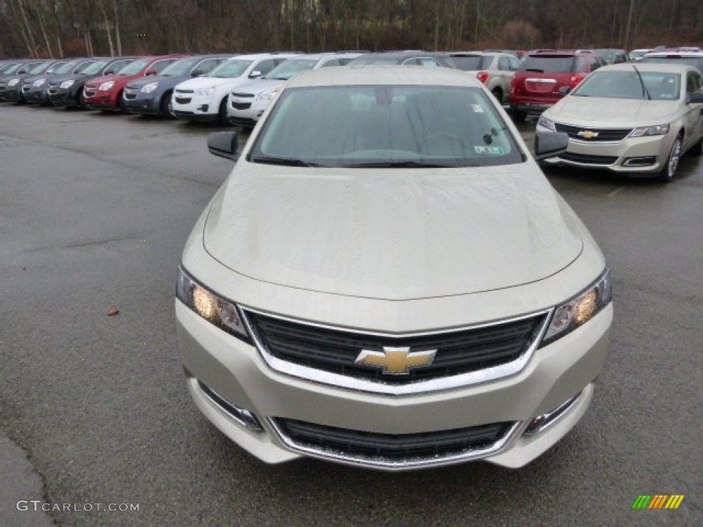 2014 Impala LS - Champagne Silver Metallic / Jet Black/Dark Titanium photo #2