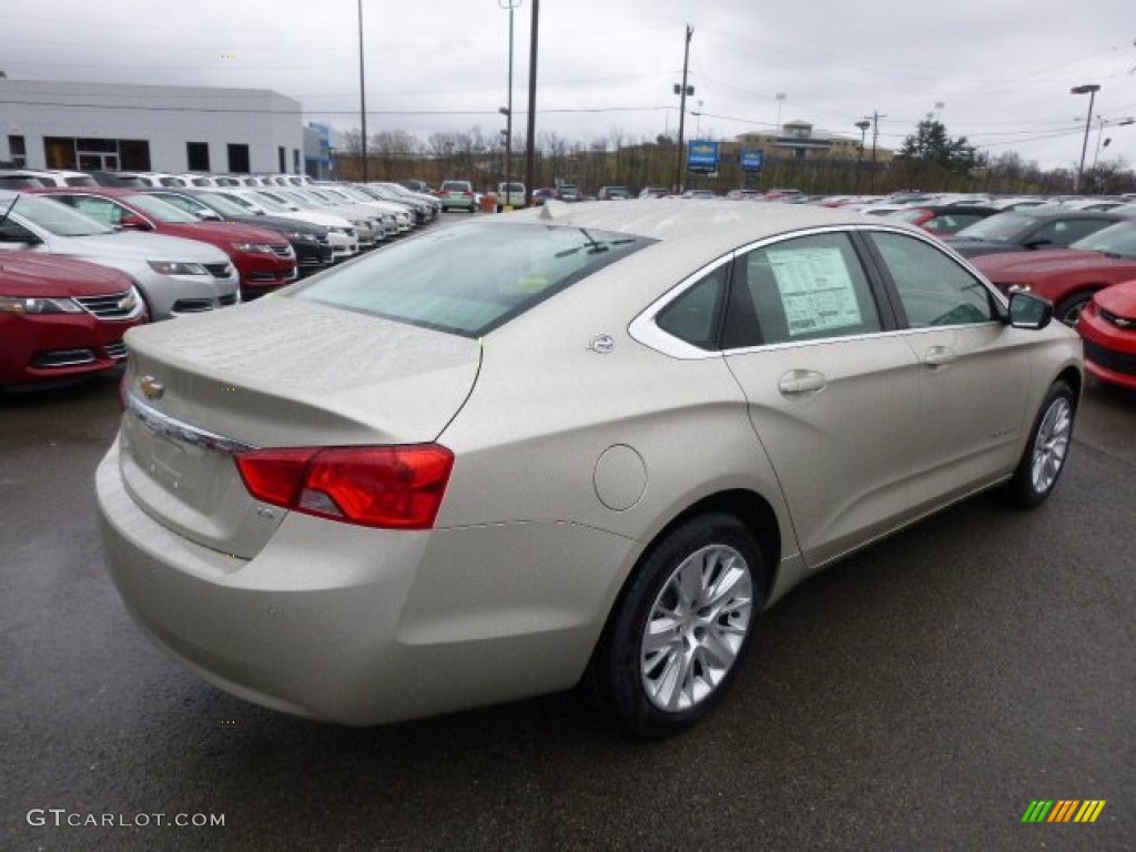 2014 Impala LS - Champagne Silver Metallic / Jet Black/Dark Titanium photo #5