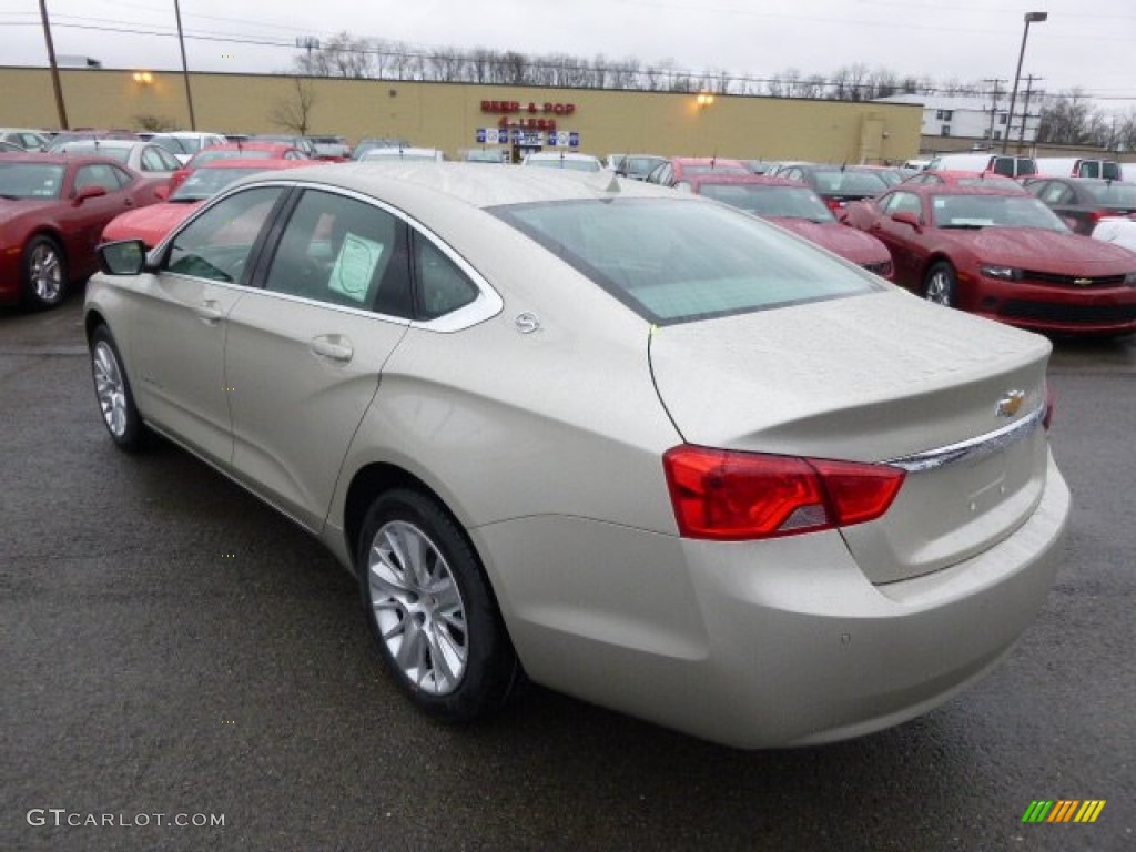 2014 Impala LS - Champagne Silver Metallic / Jet Black/Dark Titanium photo #7