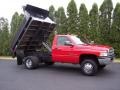 Flame Red - Ram 3500 ST Regular Cab Chassis Dump Truck Photo No. 1