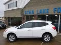 2011 Pearl White Nissan Rogue SV AWD  photo #7