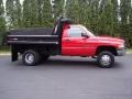Flame Red - Ram 3500 ST Regular Cab Chassis Dump Truck Photo No. 13