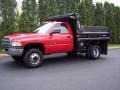 Flame Red - Ram 3500 ST Regular Cab Chassis Dump Truck Photo No. 19