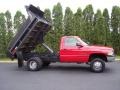Flame Red - Ram 3500 ST Regular Cab Chassis Dump Truck Photo No. 35