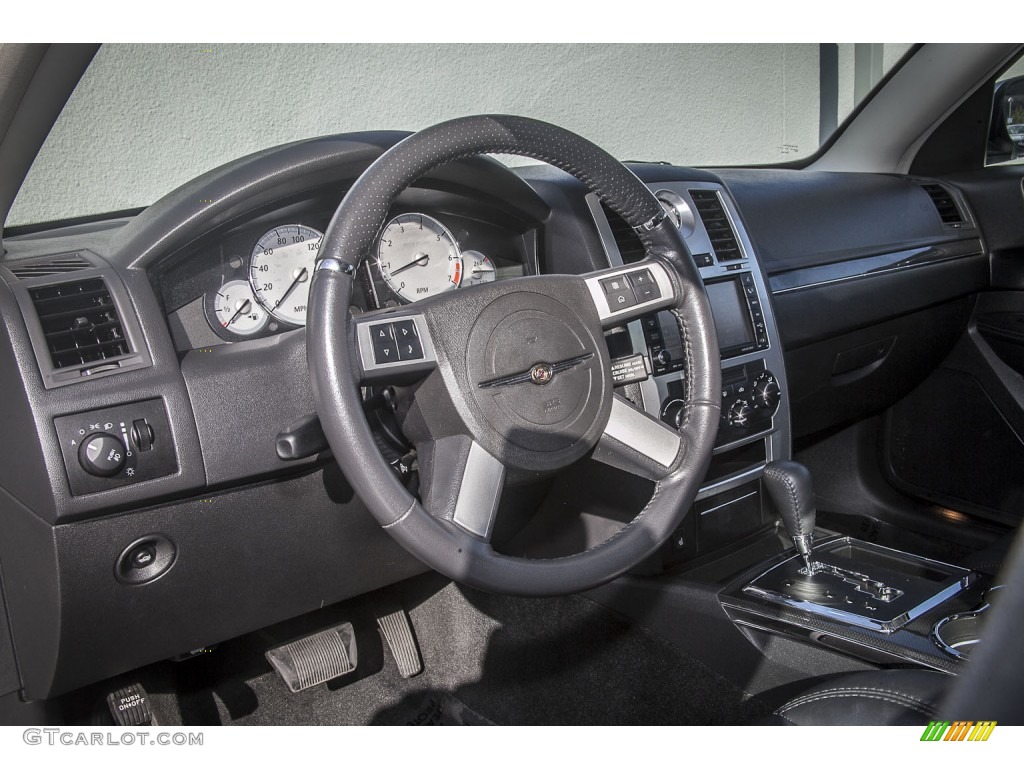 2010 Chrysler 300 SRT8 Dark Slate Gray Dashboard Photo #89125244