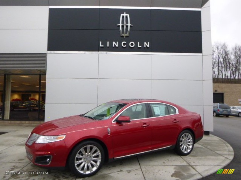 Red Candy Metallic Tinted Lincoln MKS