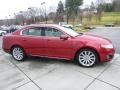 2011 Red Candy Metallic Tinted Lincoln MKS EcoBoost AWD  photo #6