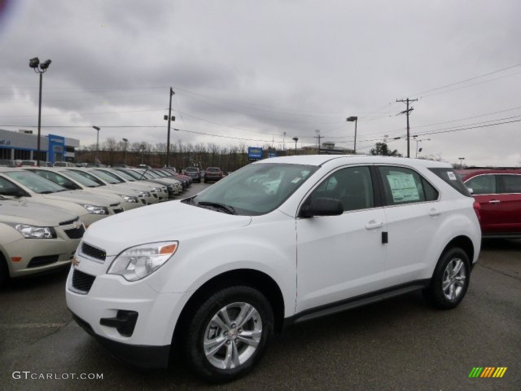 2014 Equinox LS - Summit White / Jet Black photo #1