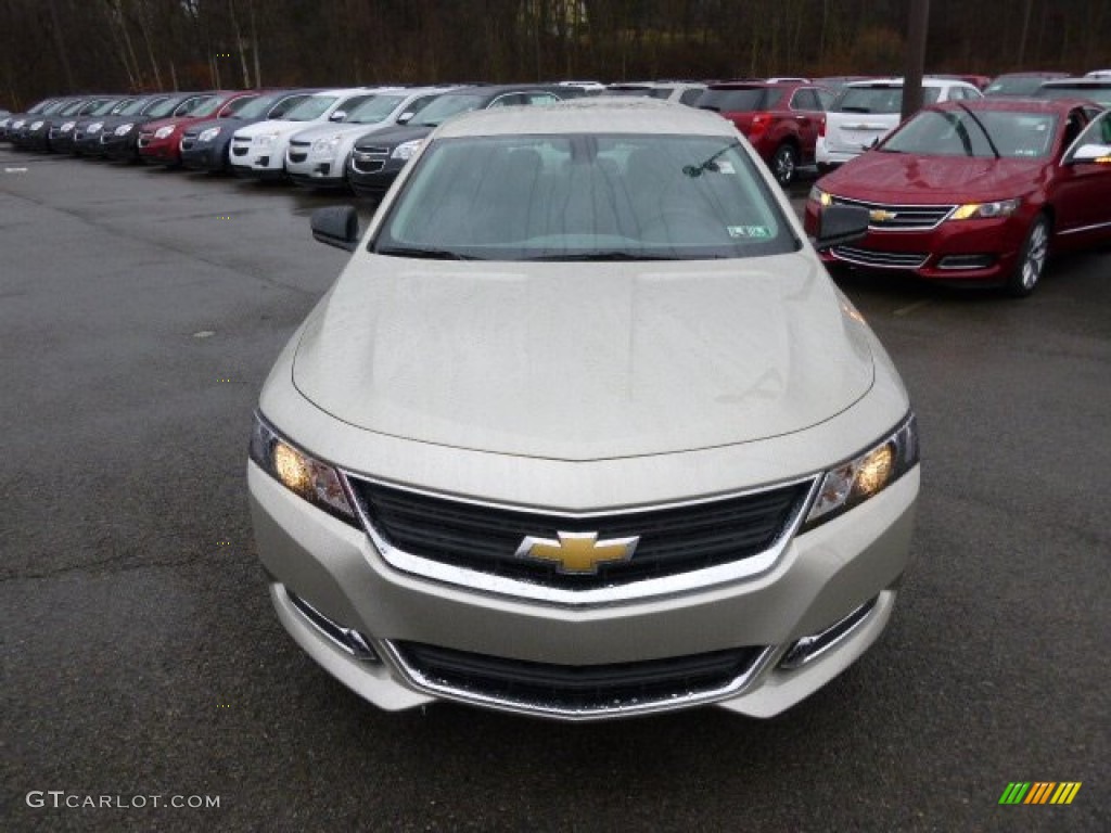 2014 Impala LS - Champagne Silver Metallic / Jet Black/Dark Titanium photo #2