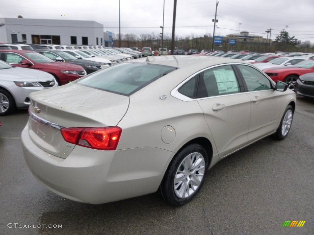 2014 Impala LS - Champagne Silver Metallic / Jet Black/Dark Titanium photo #5