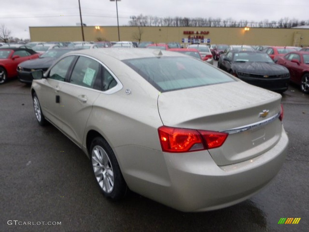 2014 Impala LS - Champagne Silver Metallic / Jet Black/Dark Titanium photo #7