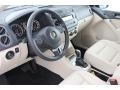 Beige 2014 Volkswagen Tiguan SE Interior Color