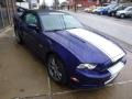 2014 Deep Impact Blue Ford Mustang GT Premium Convertible  photo #3