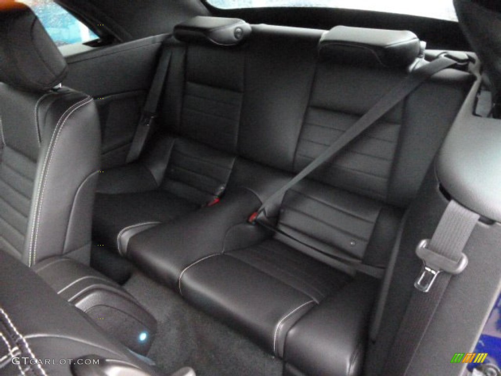 2014 Mustang GT Premium Convertible - Deep Impact Blue / Charcoal Black photo #10