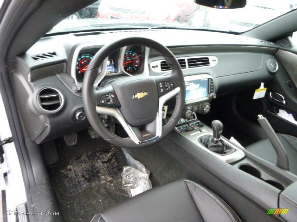 Black Interior 2014 Chevrolet Camaro SS/RS Coupe Photo #89127749