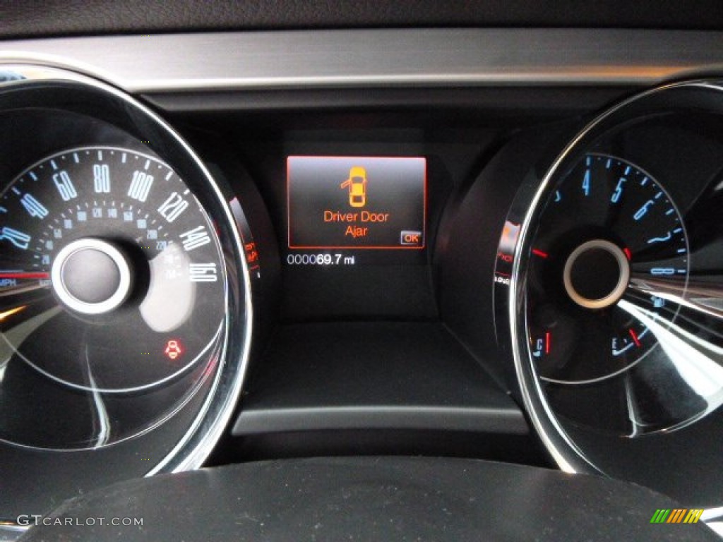 2014 Mustang GT Premium Convertible - Deep Impact Blue / Charcoal Black photo #19