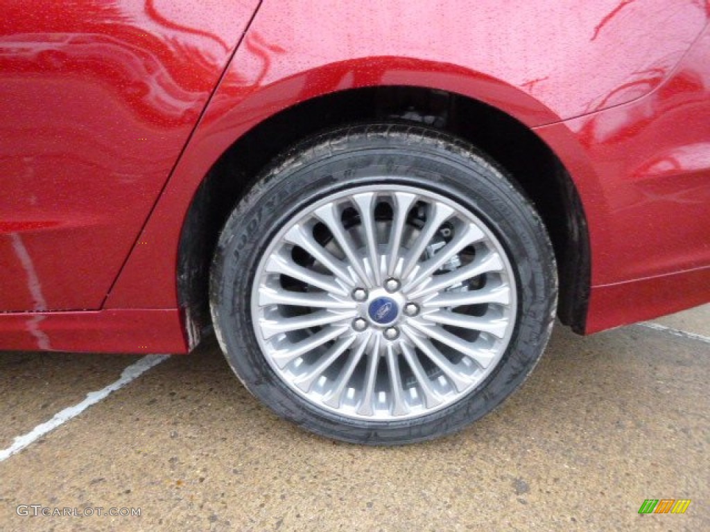 2014 Ford Fusion Titanium AWD Wheel Photo #89127950