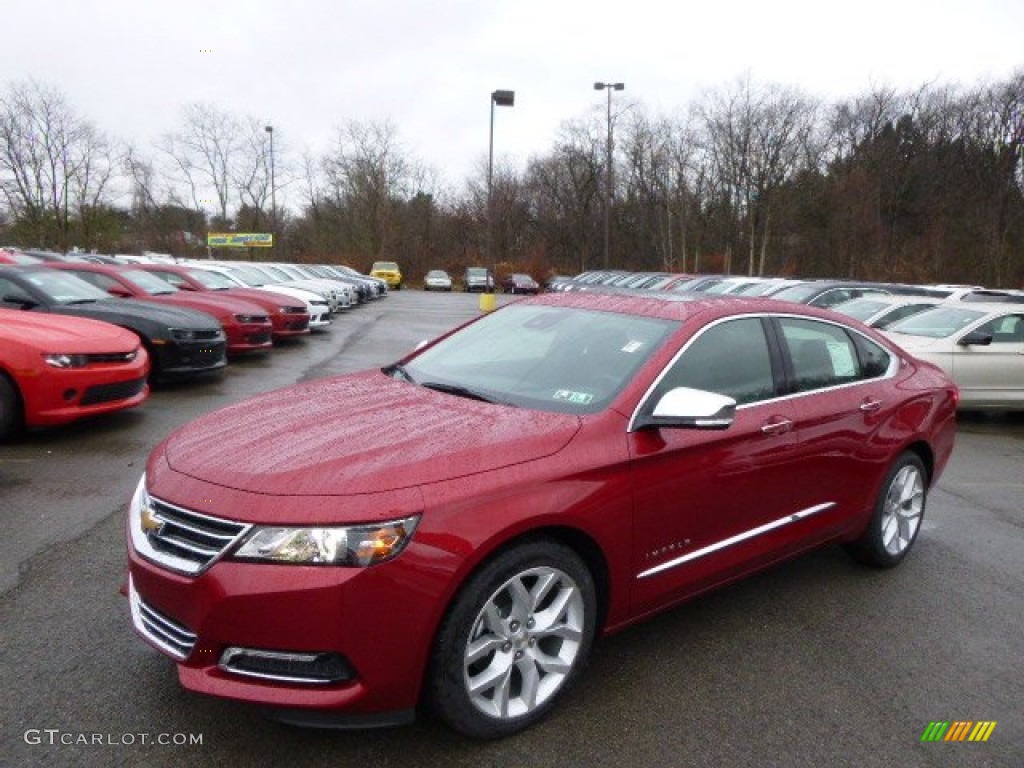 2014 Impala LTZ - Crystal Red Tintcoat / Jet Black photo #1