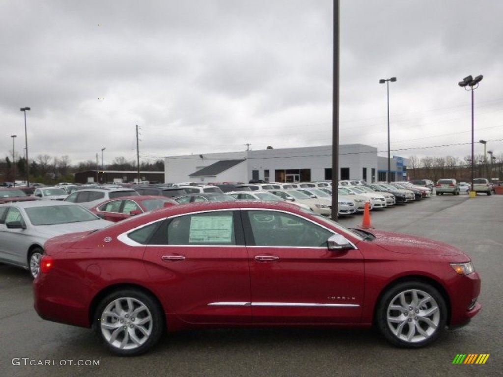 2014 Impala LTZ - Crystal Red Tintcoat / Jet Black photo #4